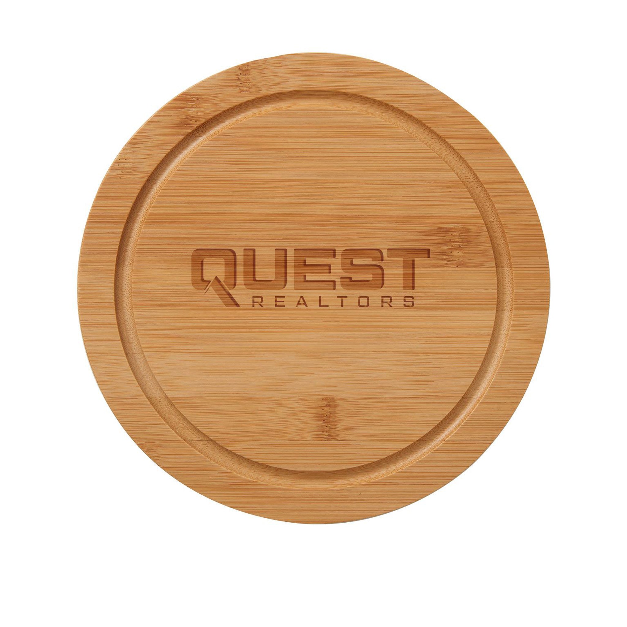 5-Piece Swivel Top Bamboo Cheese Board Set (Q247322)