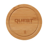 5-Piece Swivel Top Bamboo Cheese Board Set  Imprinted with Logo (Q247322)