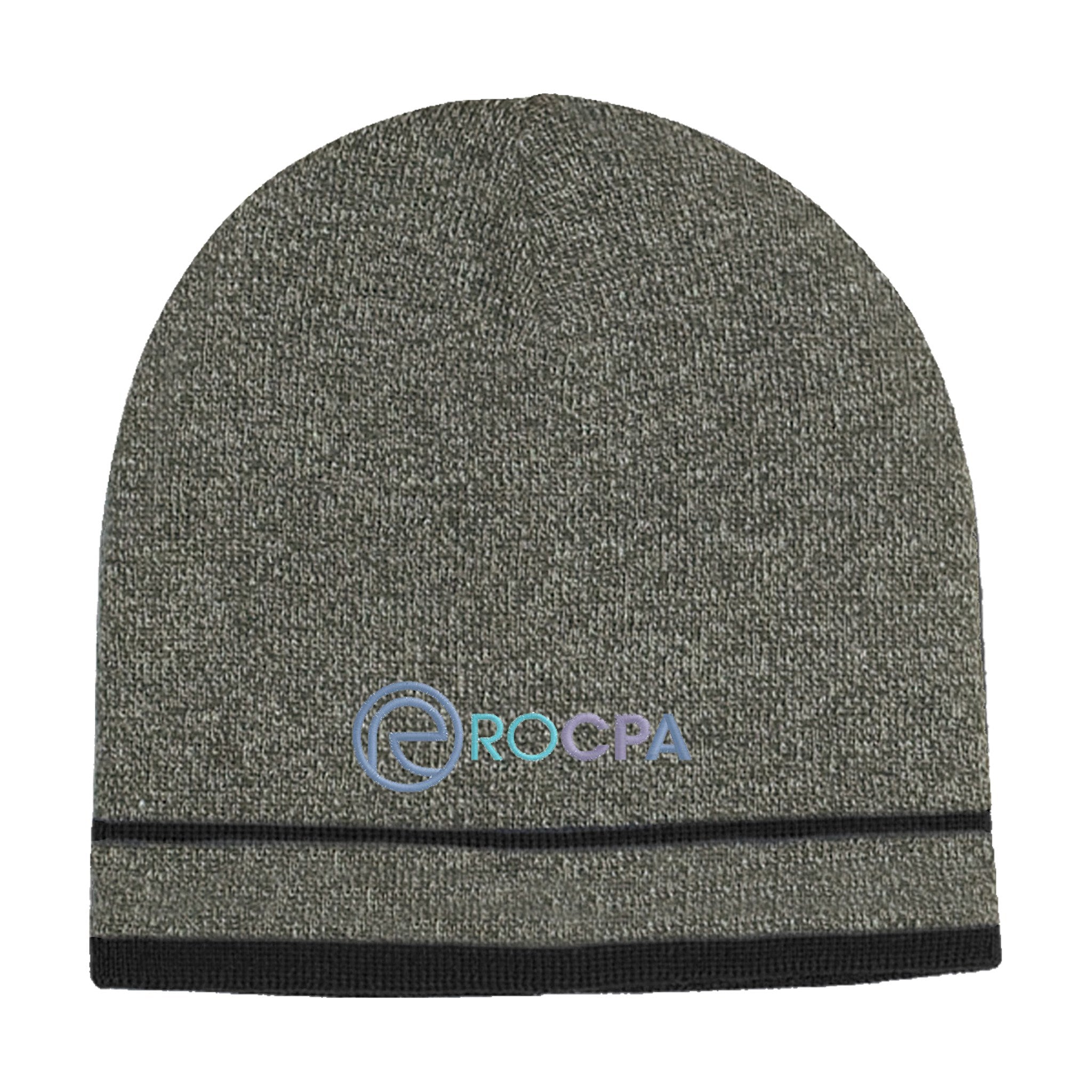 Knit Beanie With Double Stripe (Q247476)