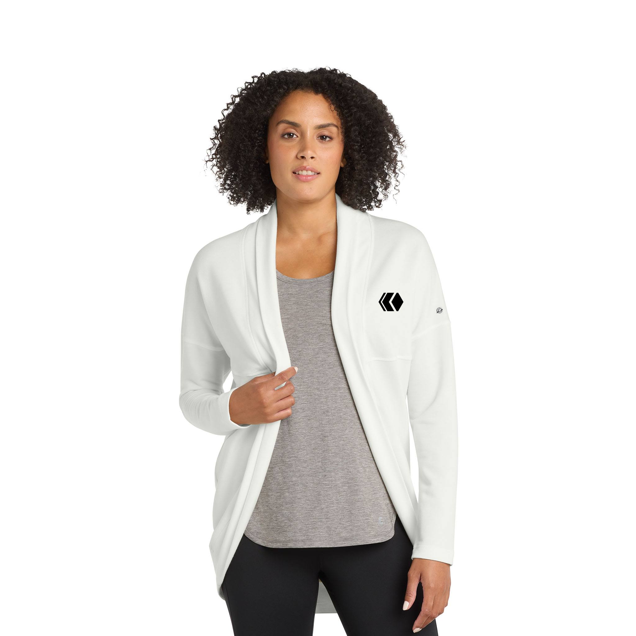 OGIO ® Ladies Luuma Cocoon Fleece Cardigan  Imprinted with Logo (Q248922)