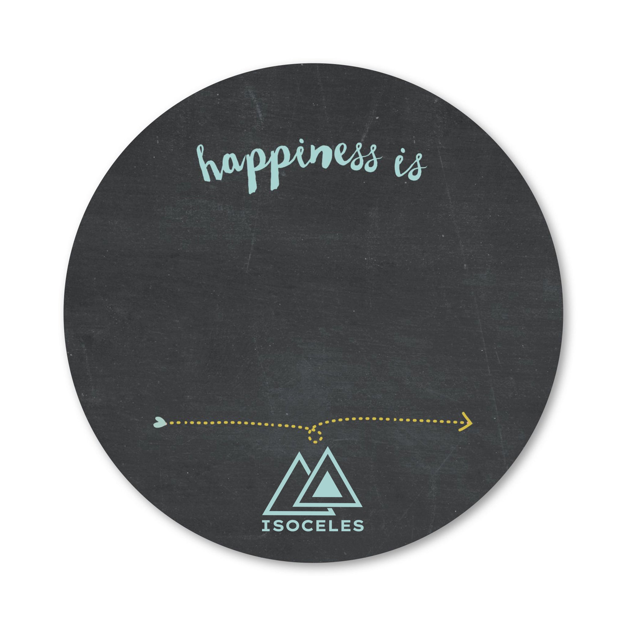 Circle Chalkboard Magnet 11 Diameter (Q249222)
