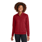 Sport-Tek® Ladies Sport-Wick® Stretch Full-Zip Cadet Jacket (Q249922)