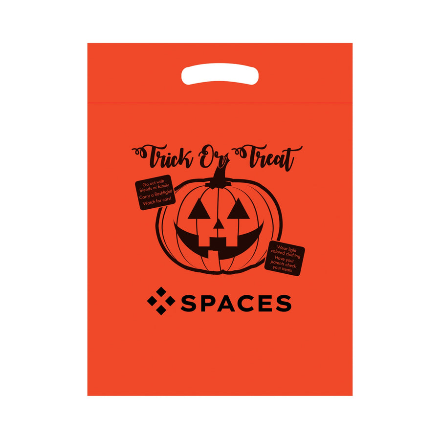 Stock Design Halloween Fold-Over Reinforced Die Cut Bag (Q250222)