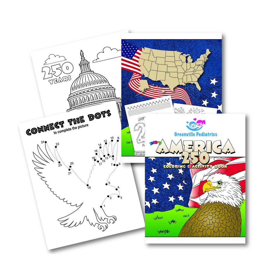 America 250 Coloring & Activity Book (Q250532)