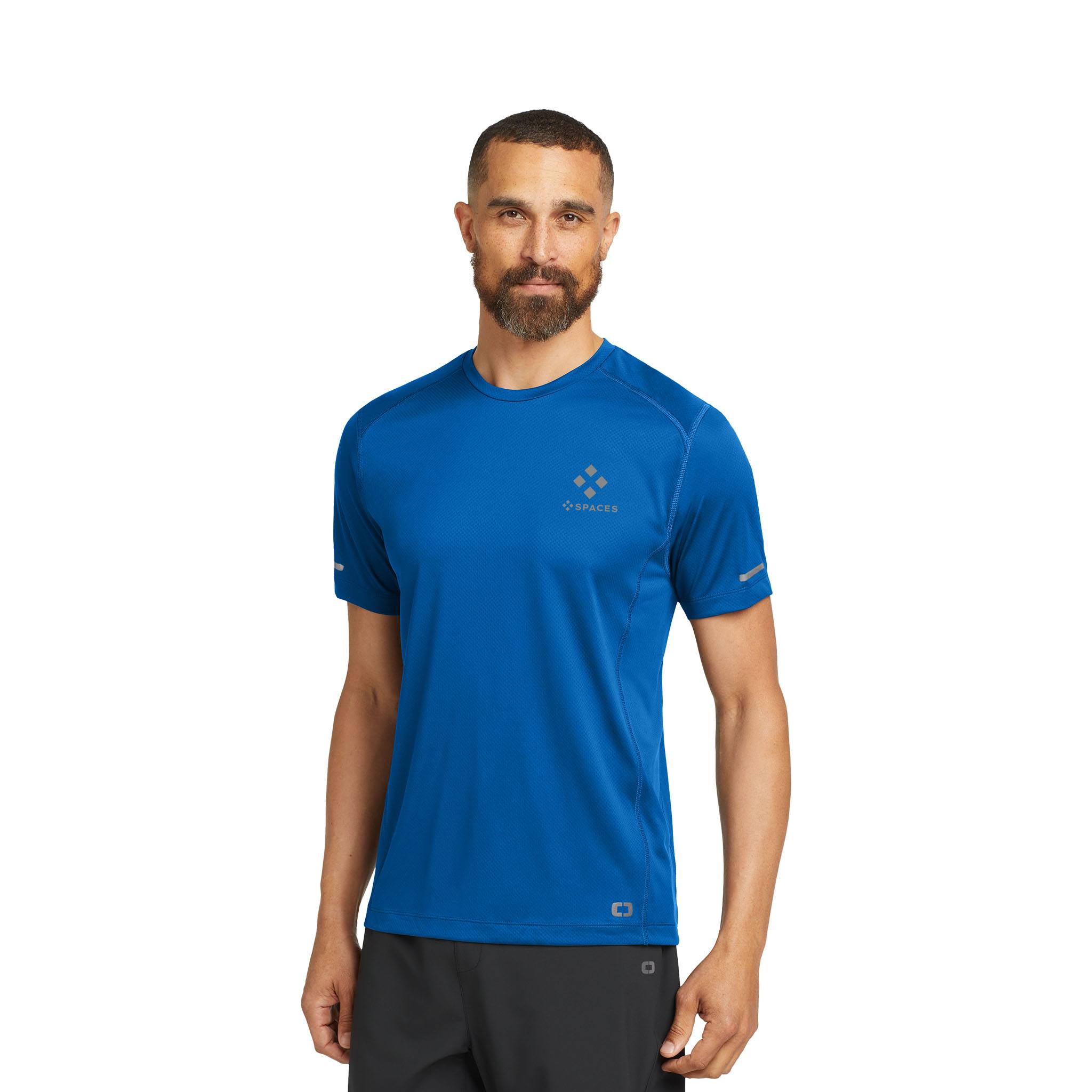 OGIO® ENDURANCE Level Mesh Tee  Imprinted with Logo (Q250722)
