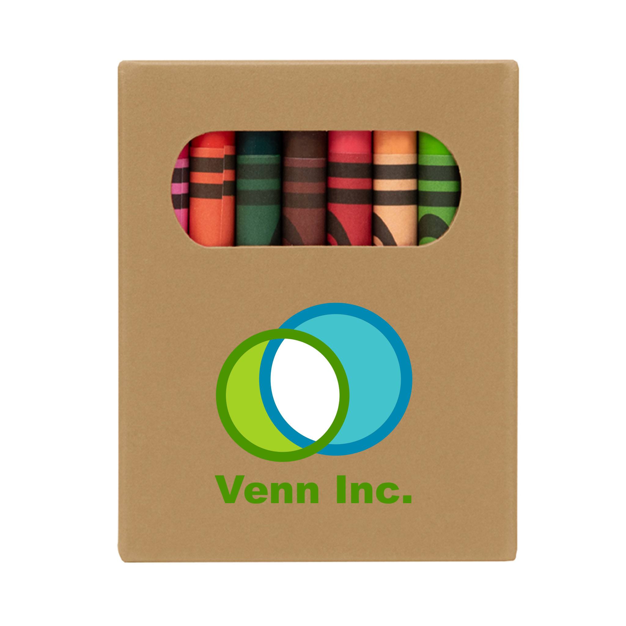 24-Piece Crayon Set  Imprinted with Logo (Q251022)