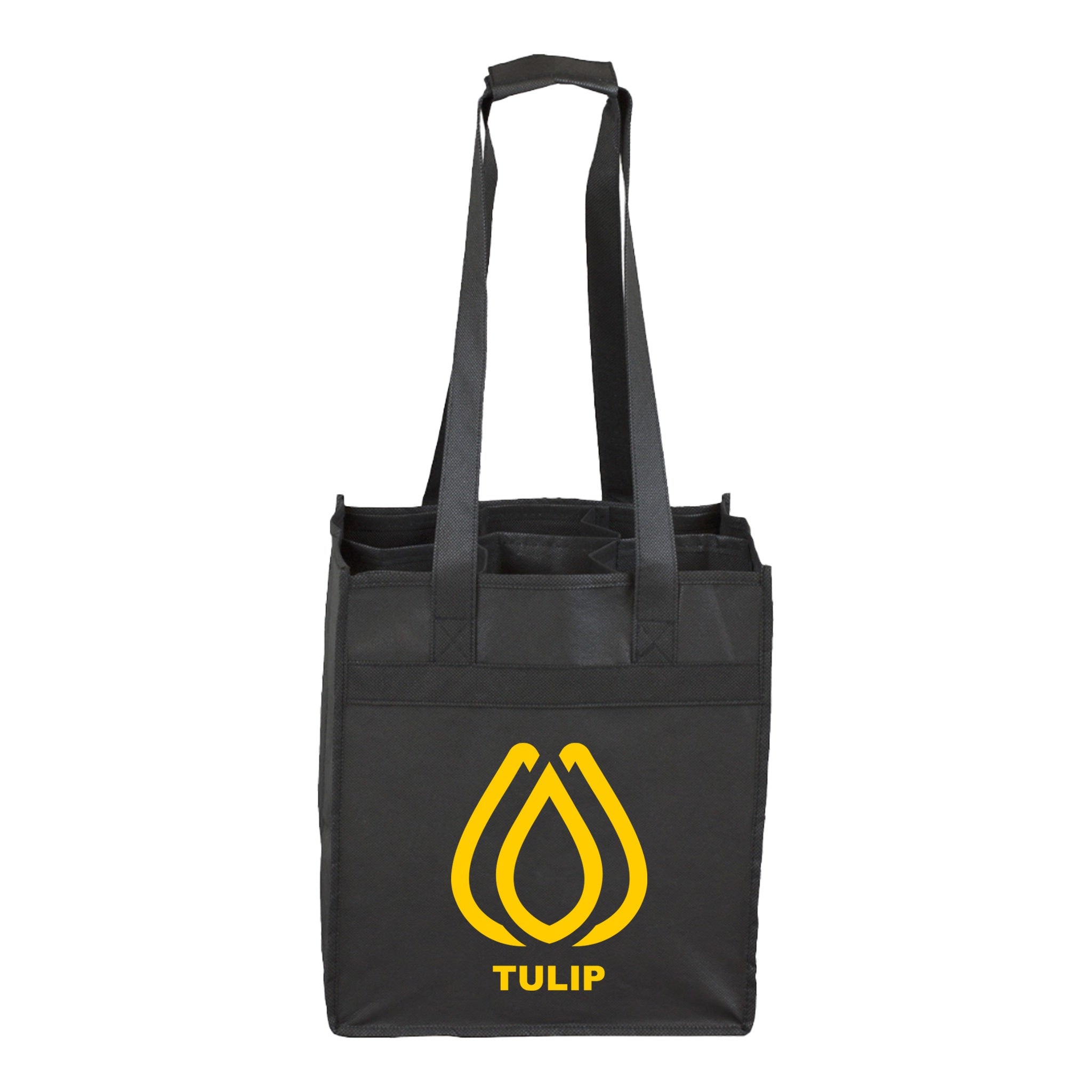 6 Bottle Wine Tote Bag  Imprinted with Logo (Q251611)