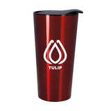 Fashion Metallic Tumbler - 16 Oz.  Imprinted with Logo (Q252222)