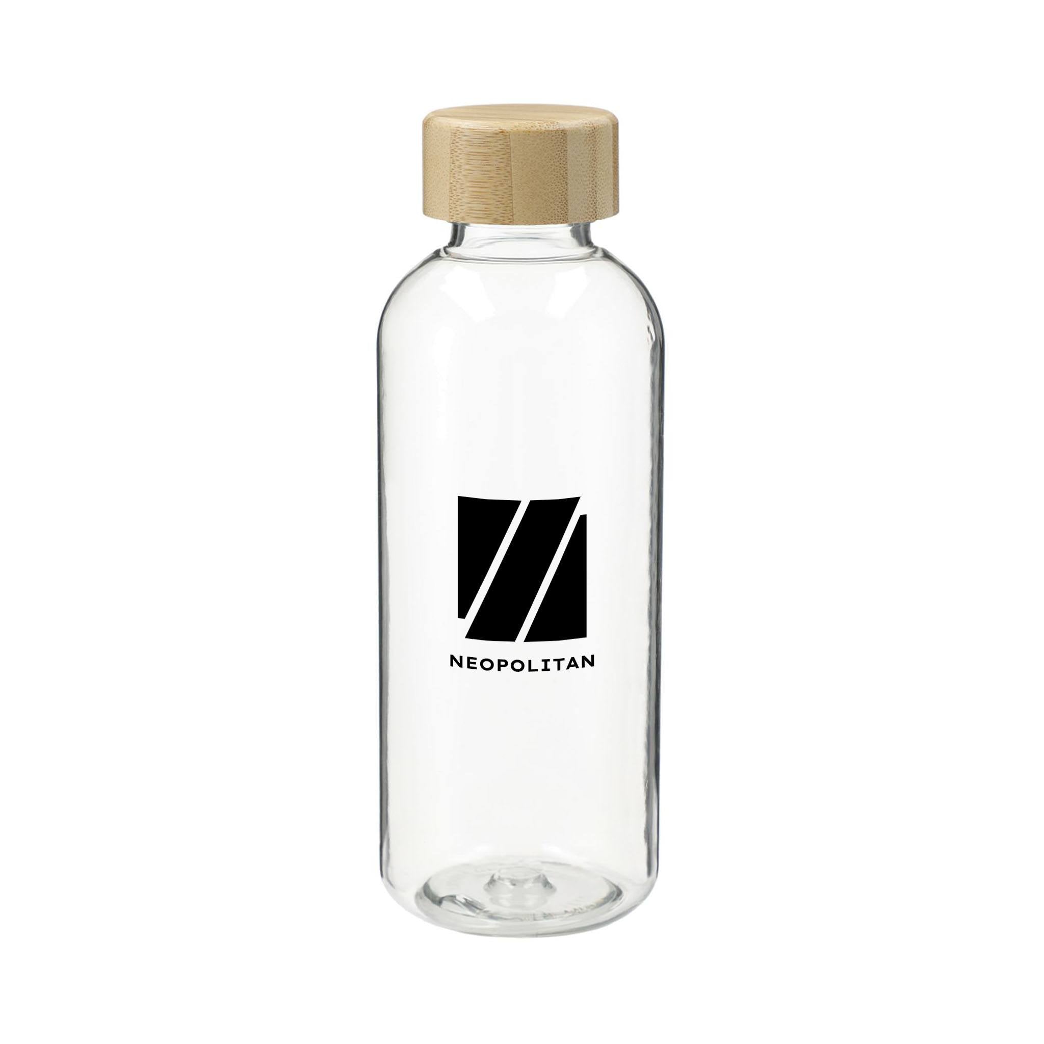 Sona 22 Oz. RPET Reusable Bottle With FSC Bamboo Lid (Q253422)