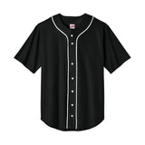 A4 Short Sleeve Full-Button Baseball Top (Q254332)