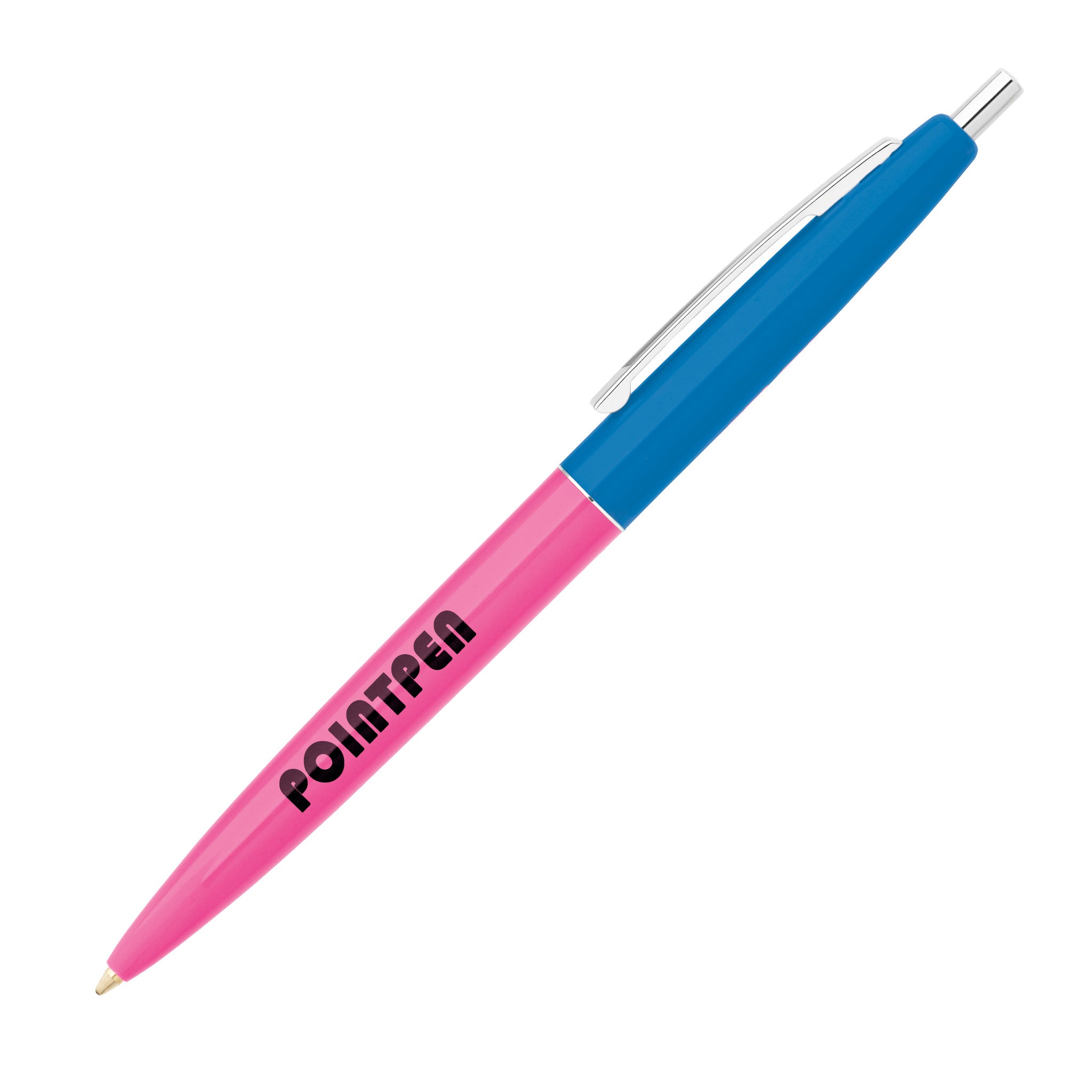 Clic™ Plastic Nickel Plated Polished Pens (Q255311)