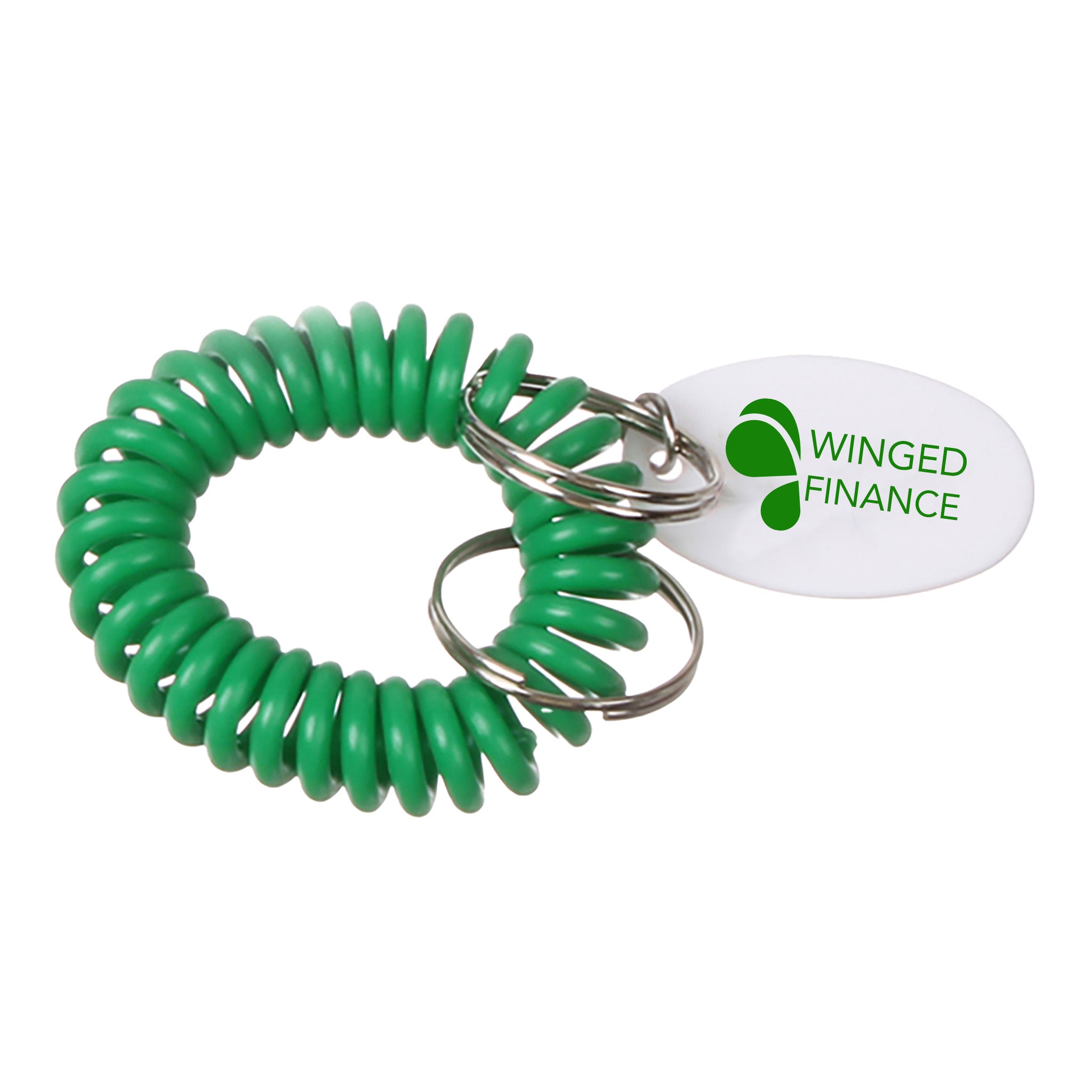 Bracelet Coil Keychain  Imprinted with Logo (Q256532)
