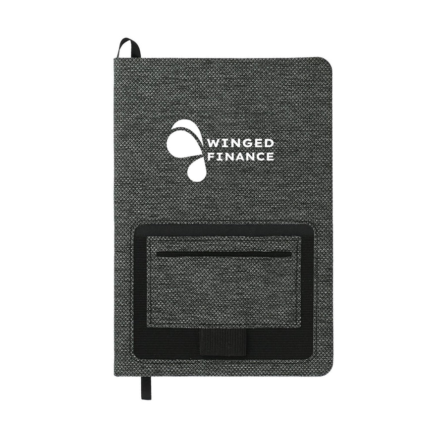 5.5” x 8.5” Vila Recycled PET Bound Notebook (Q257722)