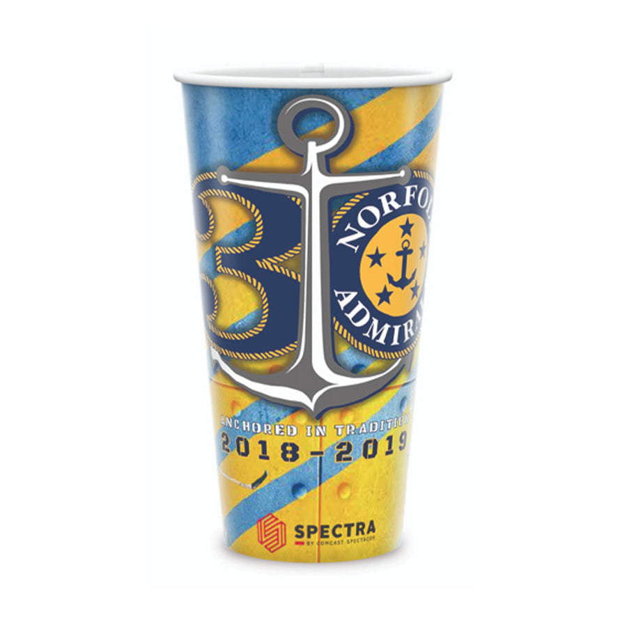 32 Oz. Recycled Paper Cup-Double Poly (Q258222)
