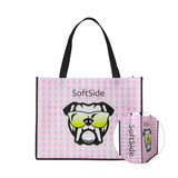 16W x 12H x 6D Inch 100 GSM PET Tote Bag  Imprinted with Logo (Q258822)