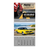 4C Press-N-Stick Header Cruisin’ Cars Calendar (13-Month) (Q259122)