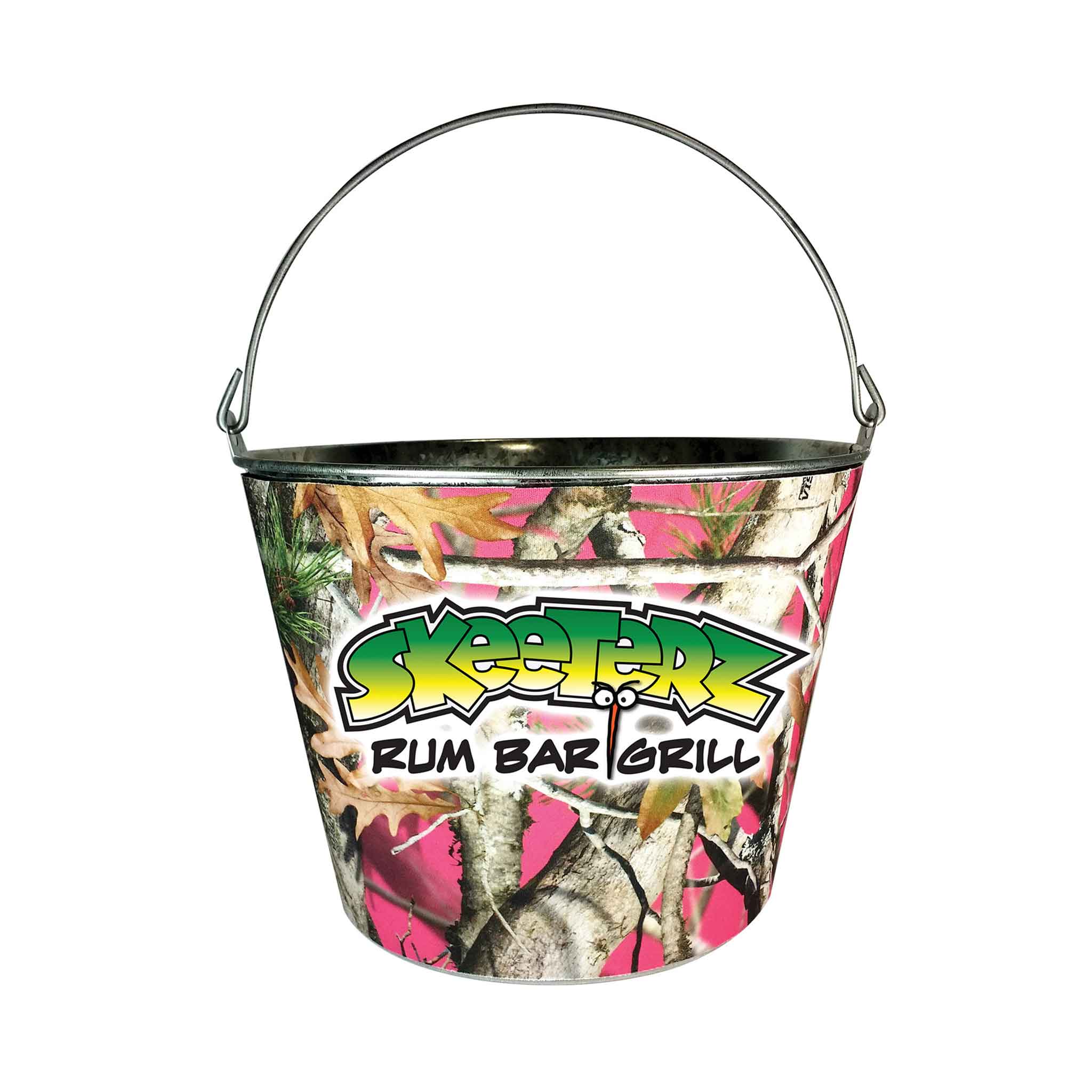 5 Quart Party Tin Bucket  Imprinted with Logo (Q259211)