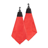 Tri-Fold Waffle Towel With Clip (Q262122)