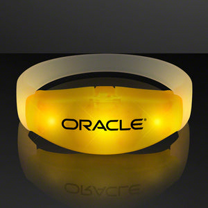 Yellow LED Steady Illumination Stretch Bracelet (Q262632)