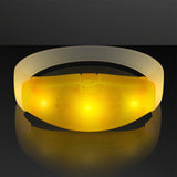 Yellow LED Steady Illumination Stretch Bracelet (Q262632)