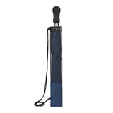 58" Elements Recycled Auto Open Travel Folding Umbrella (Q263022)