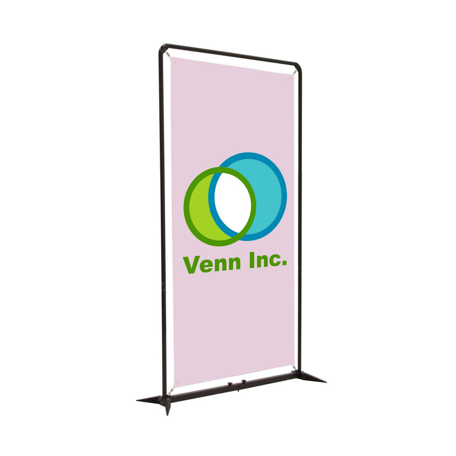 4.5Ft. FrameWorx Banner Display Kit (Double-Sided) (Q264222)