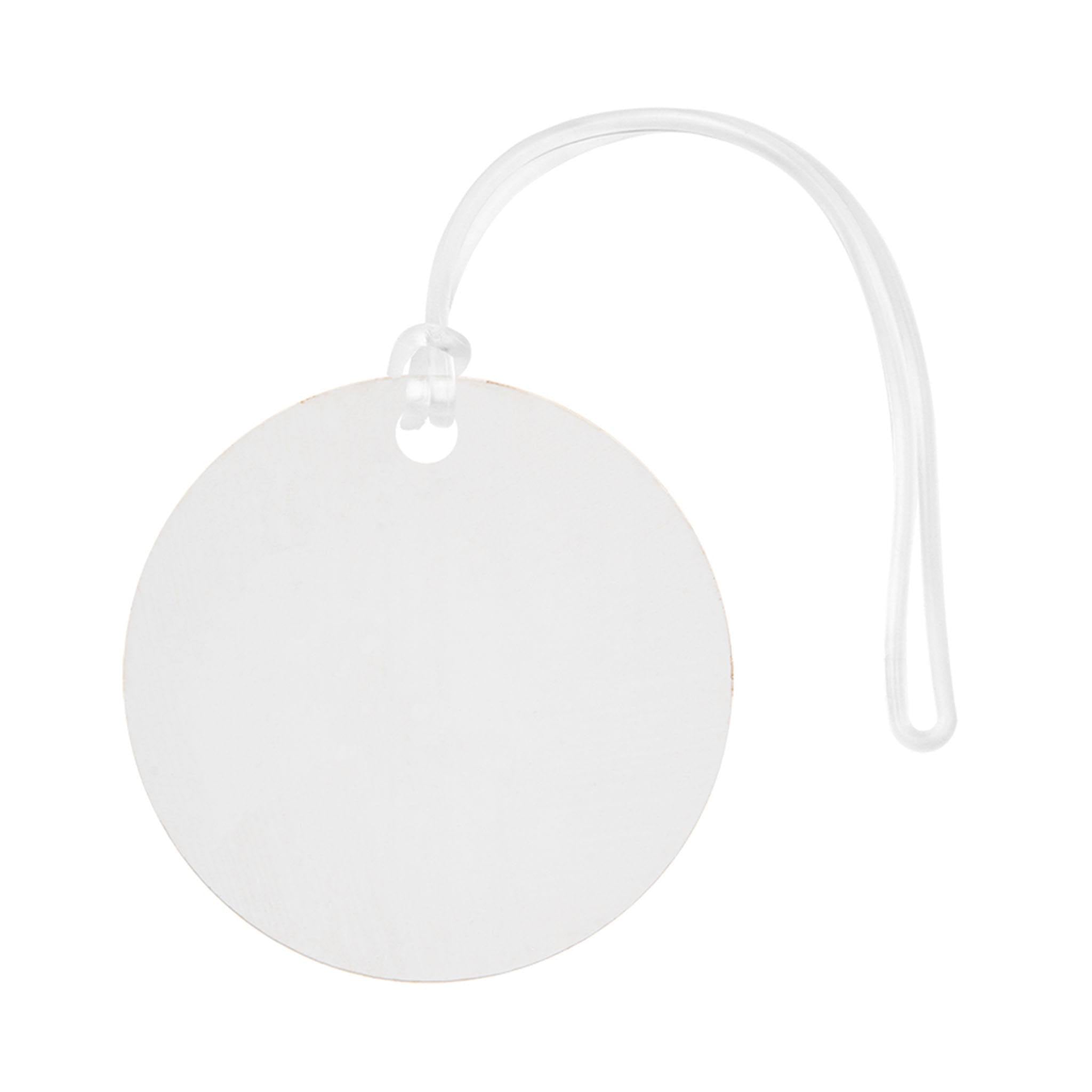 Acrylic Bag Tag - Custom Shapes 4 Inch (Q265122)