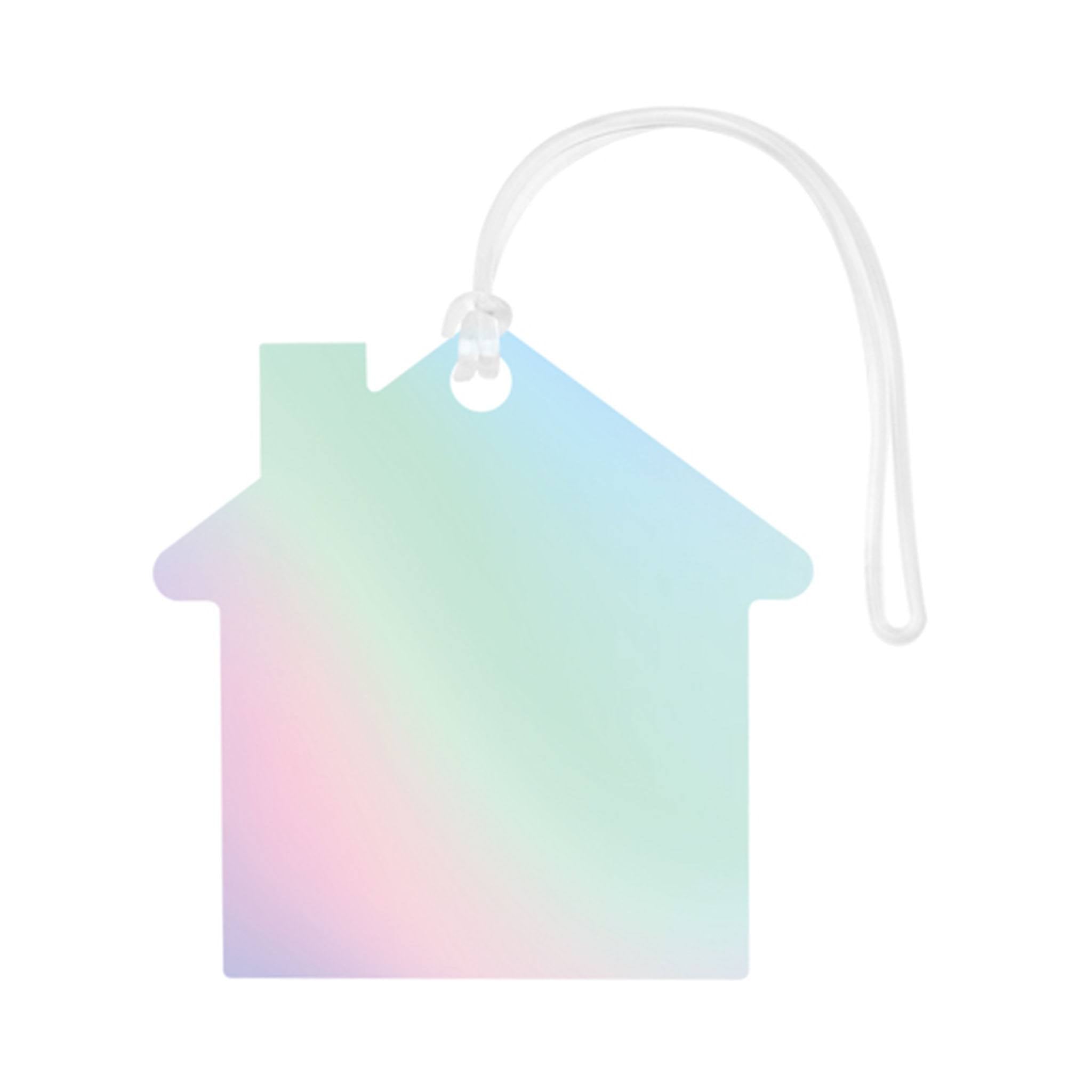 Acrylic Bag Tag - Custom Shapes 4 Inch (Q265122)