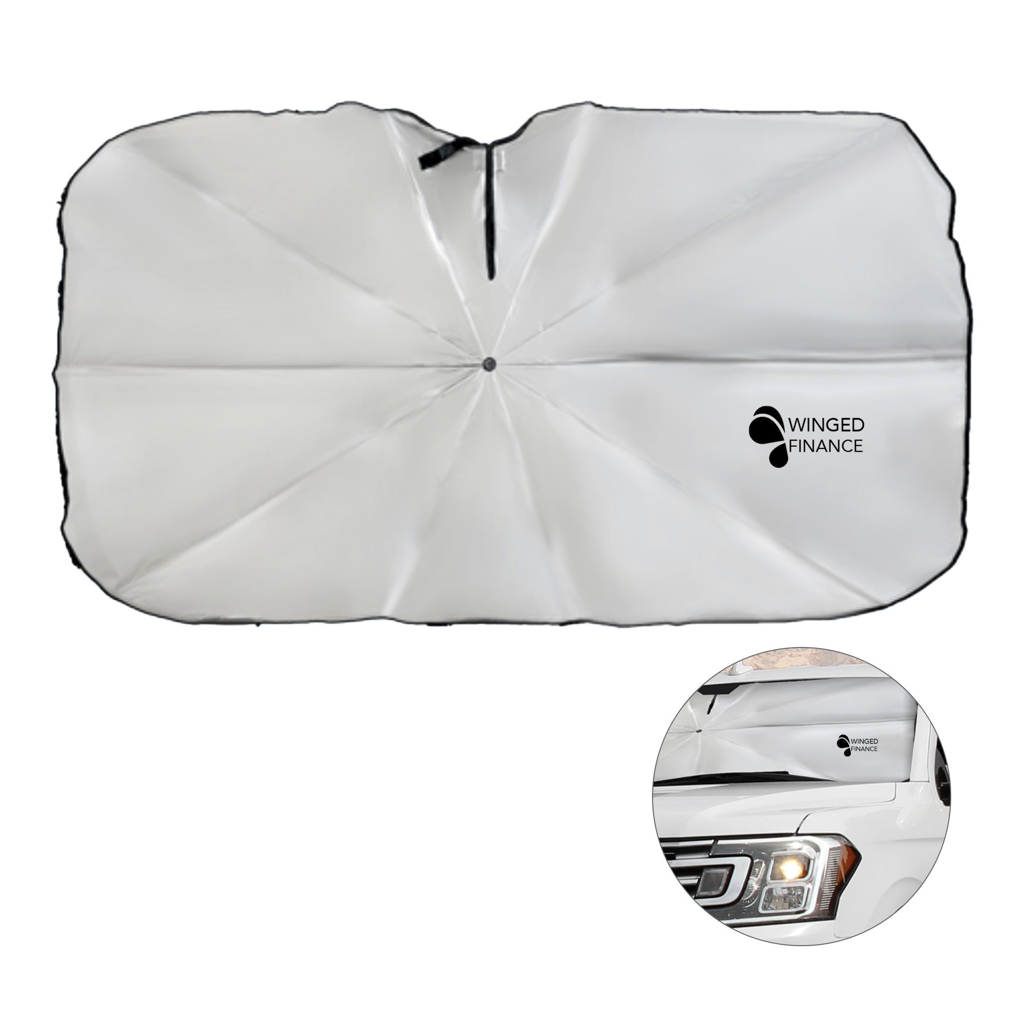 The Dashboard Defender - UV Car Windshield Sunshade (Q267532)