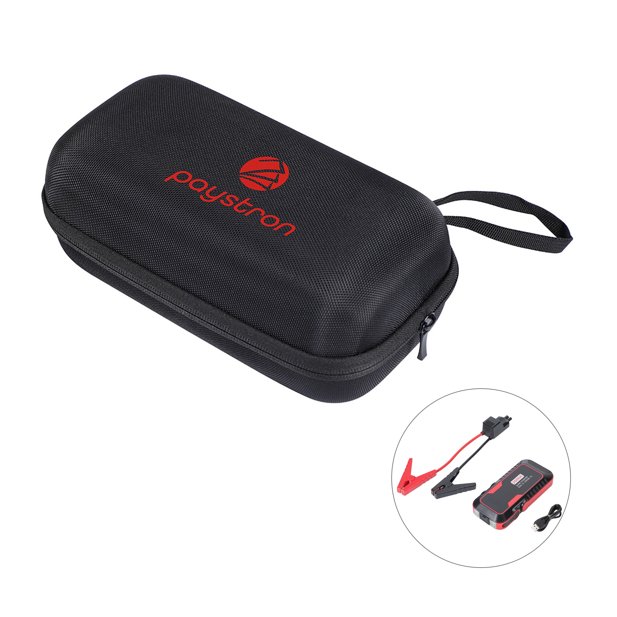 Pit Stop 12V 16000mAh Portable Jump Starter Kit  Imprinted with Logo (Q268122)