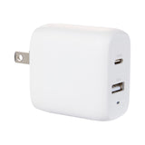 UL Listed 20W Dual USB-A and Type-C Wall Charge (Q269332)