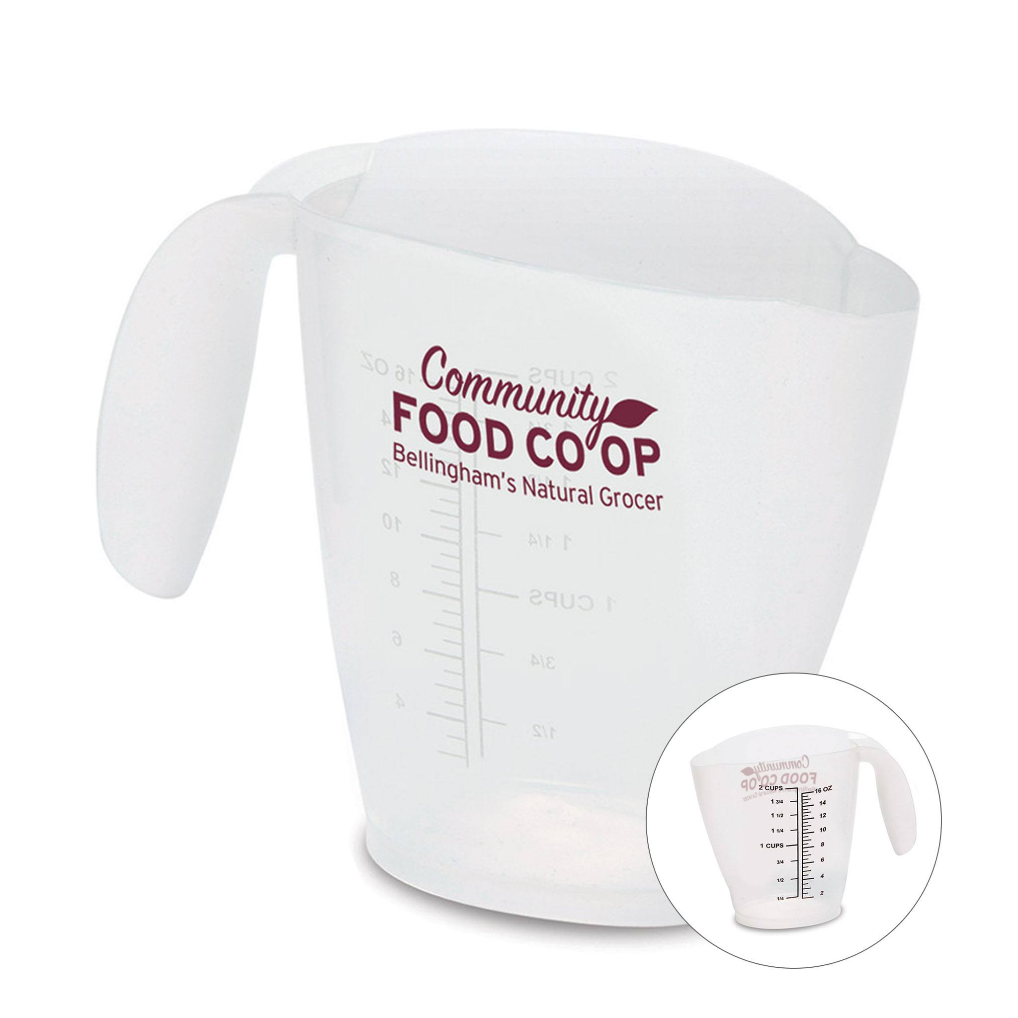 2 Cup Measuring Cup  Imprinted with Logo (Q269622)