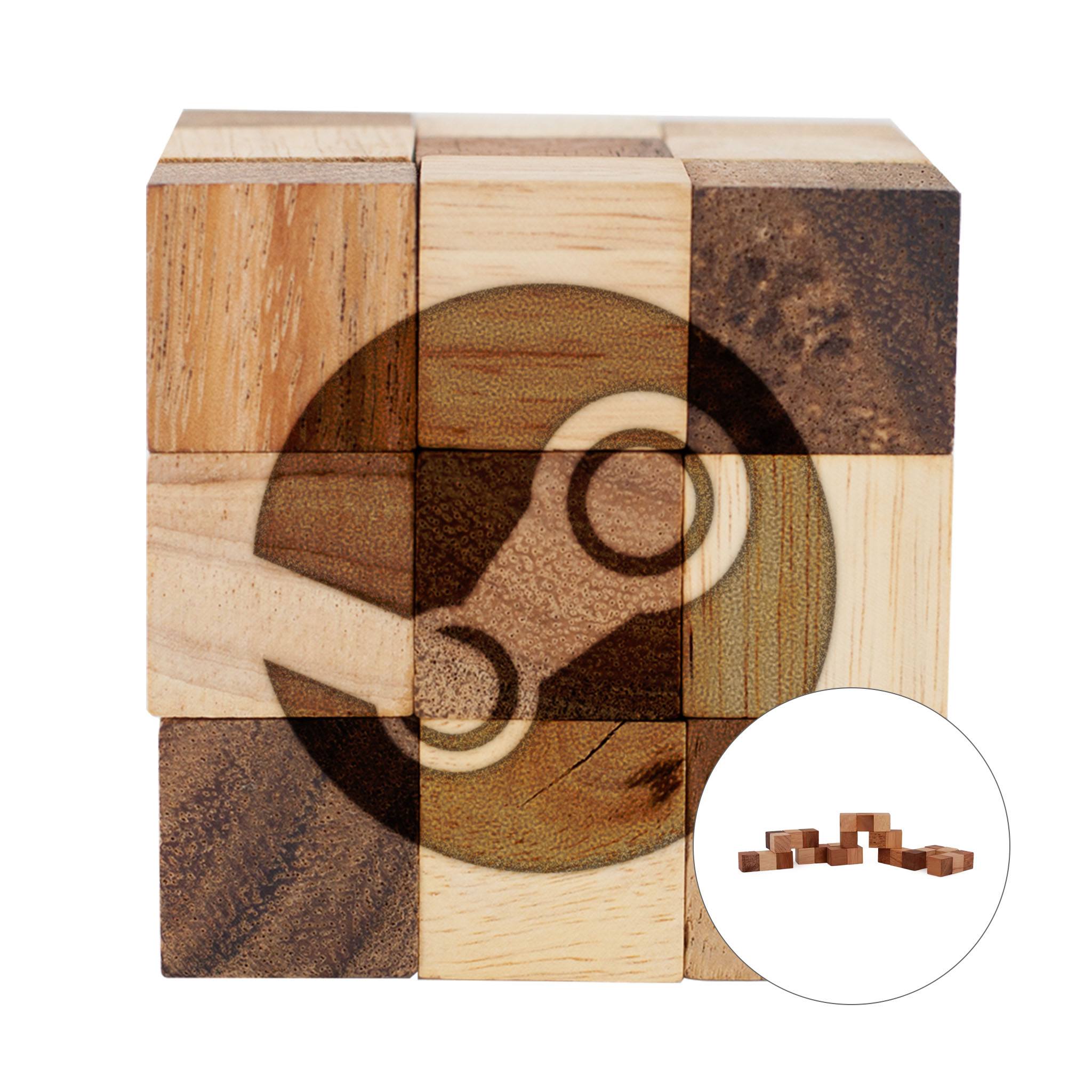 Copperhead Small Wood Puzzle  Imprinted with Logo (Q270211)
