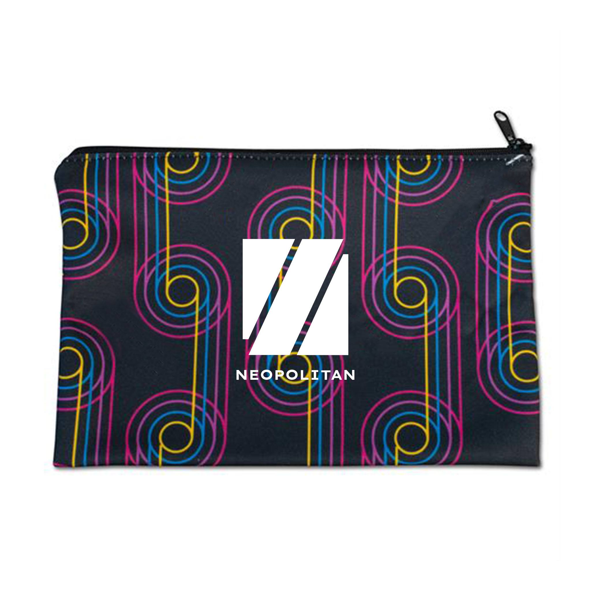 9"W x 6"H Sublimated Zippered Pouch (Q270322)
