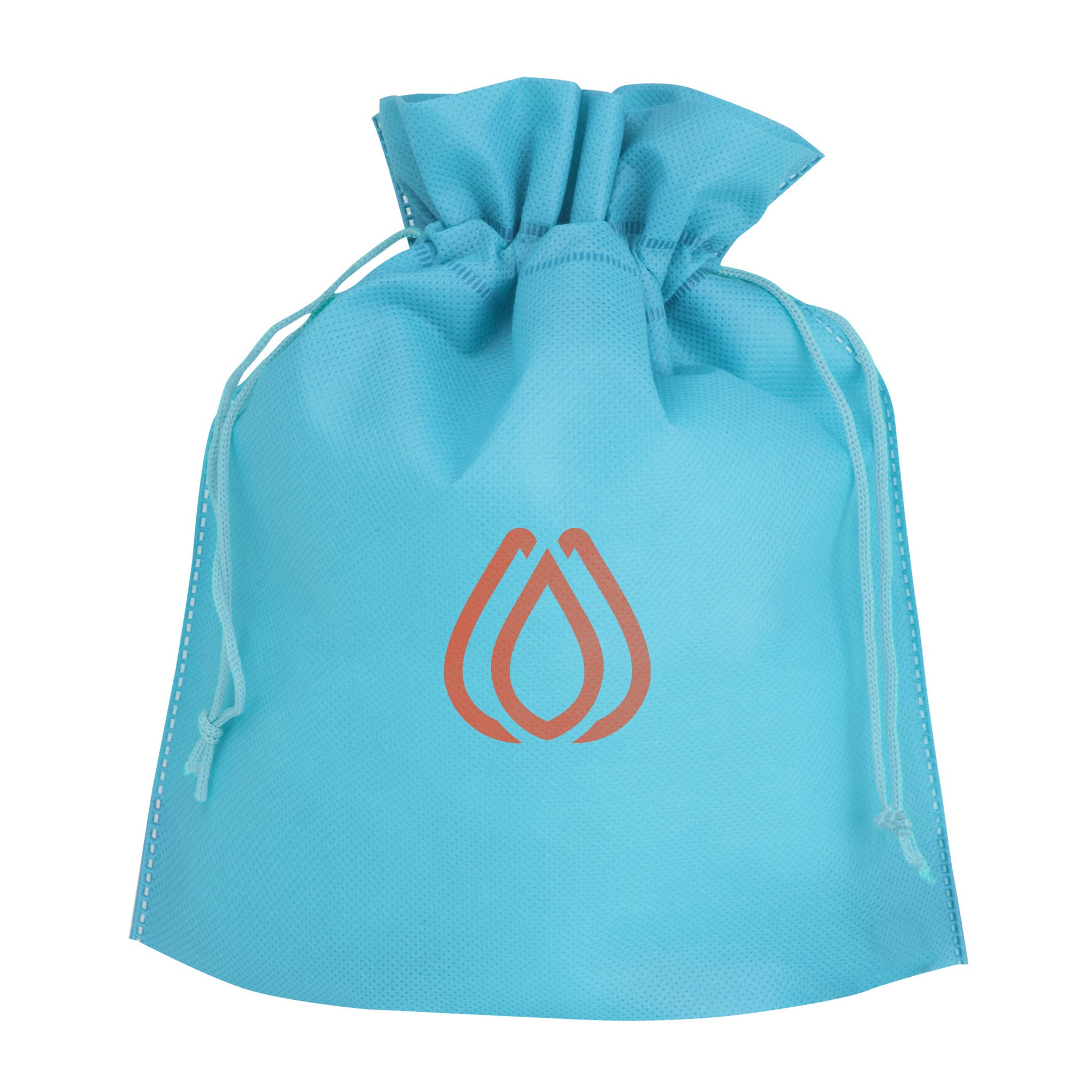 Poly Pro Cinch Gift Bag  Imprinted with Logo (Q270375)