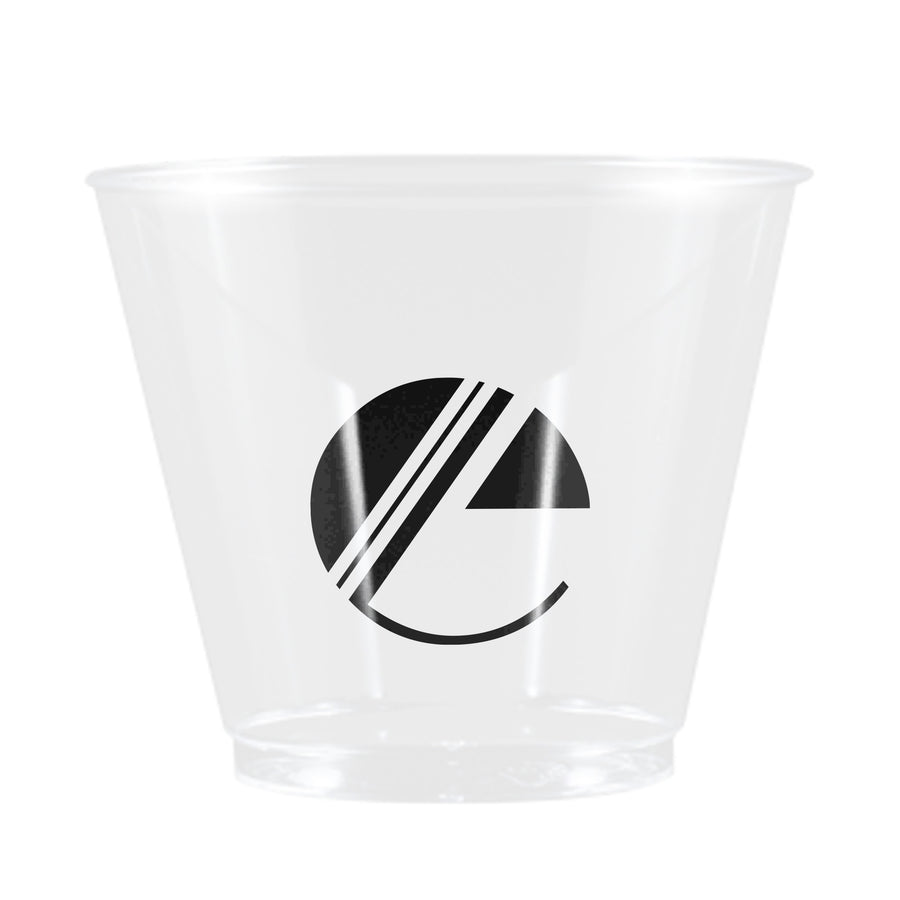 5 Oz. Clear Hard Plastic Rocks Cup (Q272211)