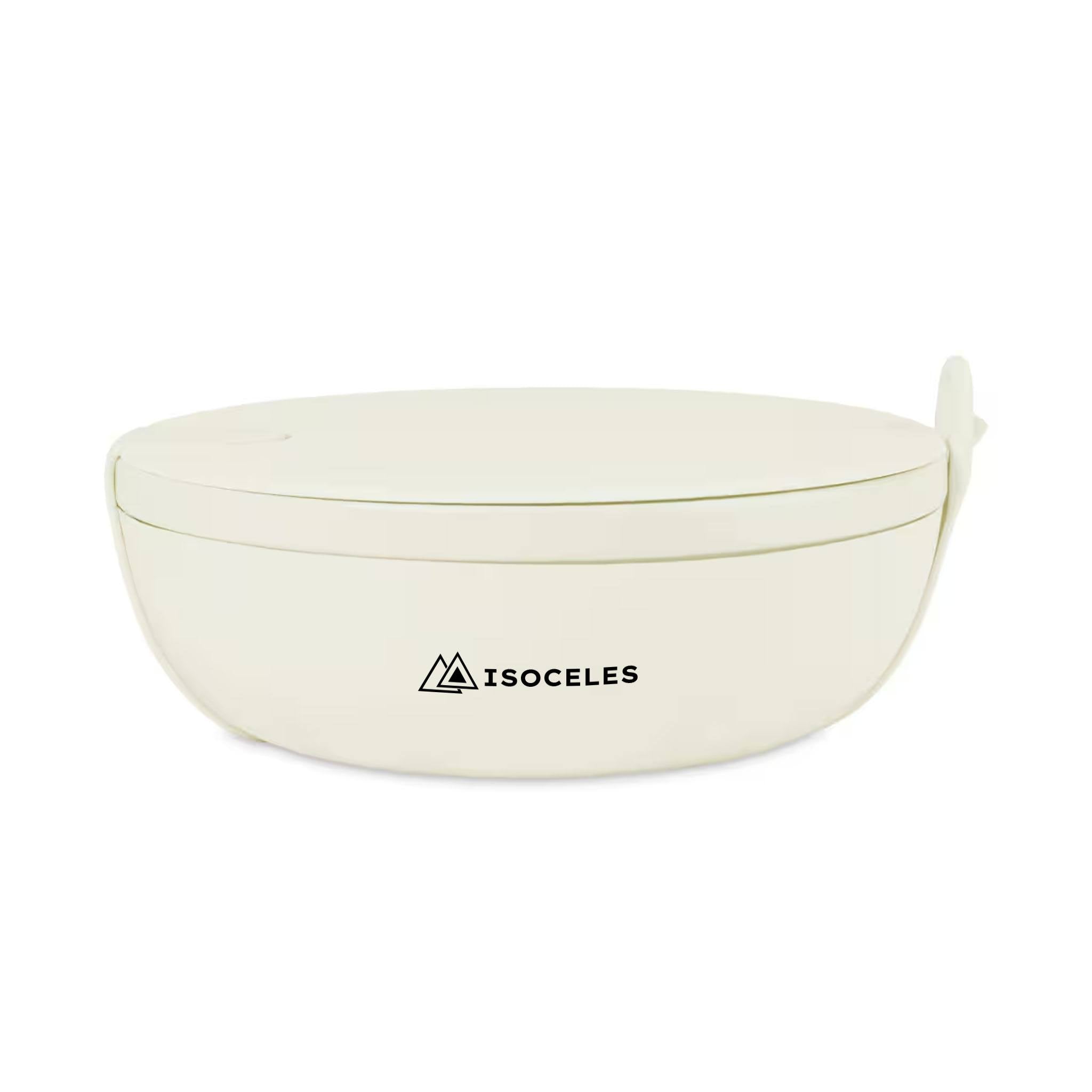W&P Porter Ceramic Bowl - Cream  Imprinted with Logo (Q272622)