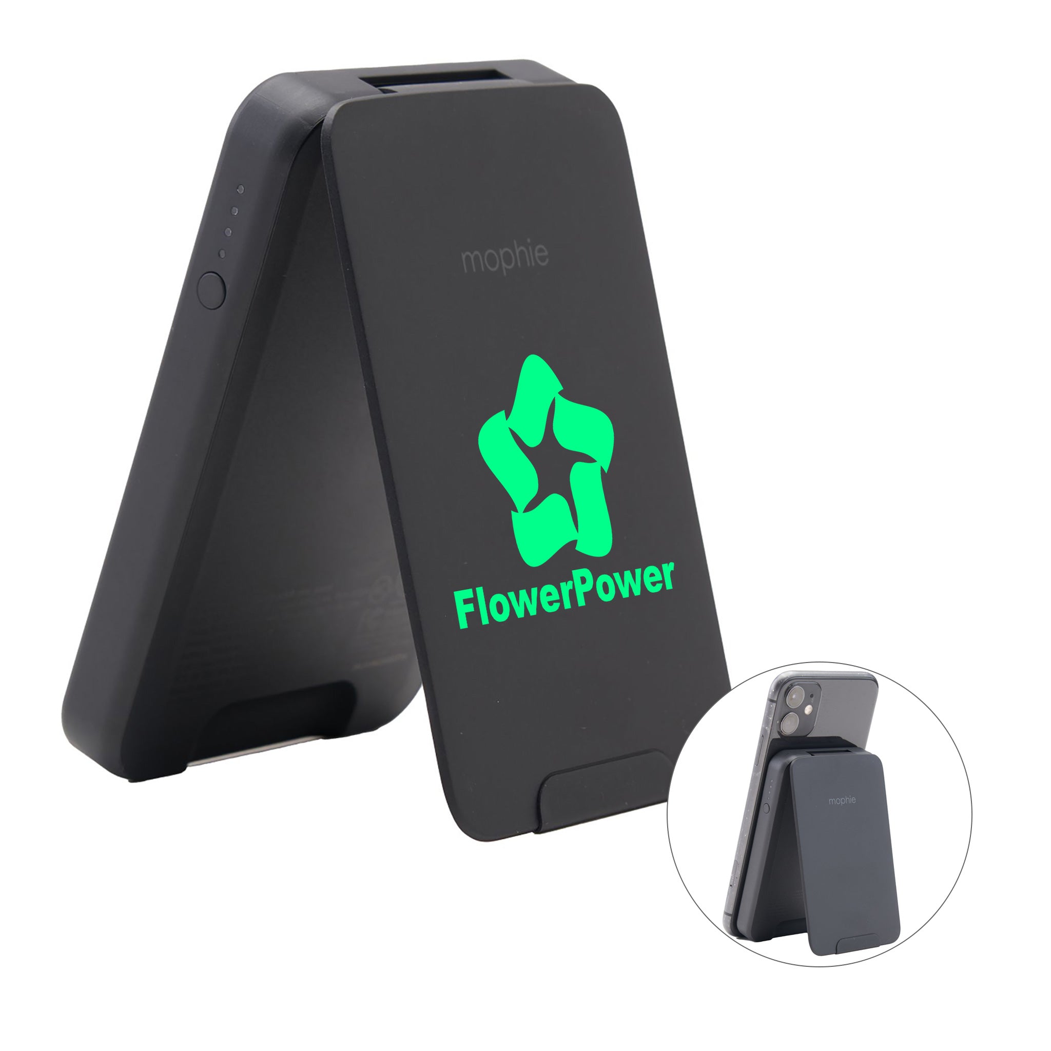 mophie® Snap 5000 mAh Wireless Power Bank  Imprinted with Logo (Q274222)