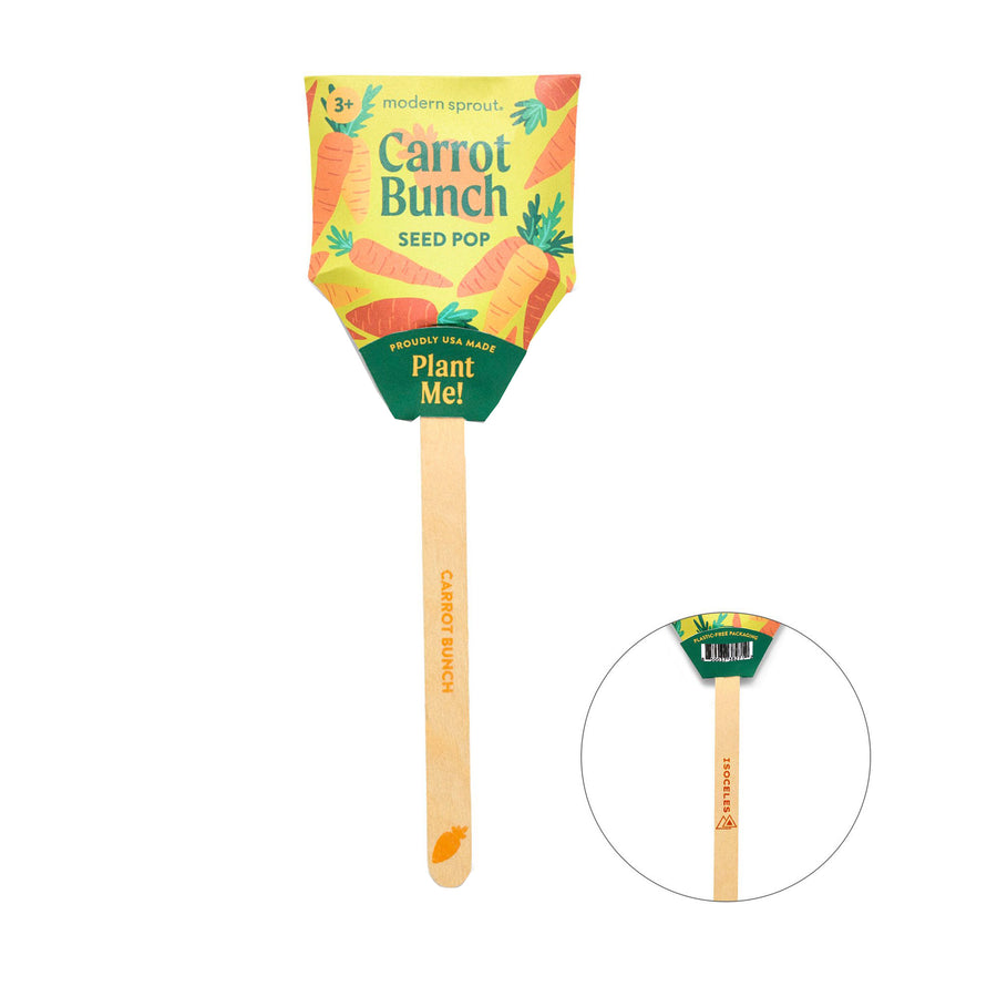 Modern Sprout Garden Seed Pop - Carrot Bunch (Q276332)