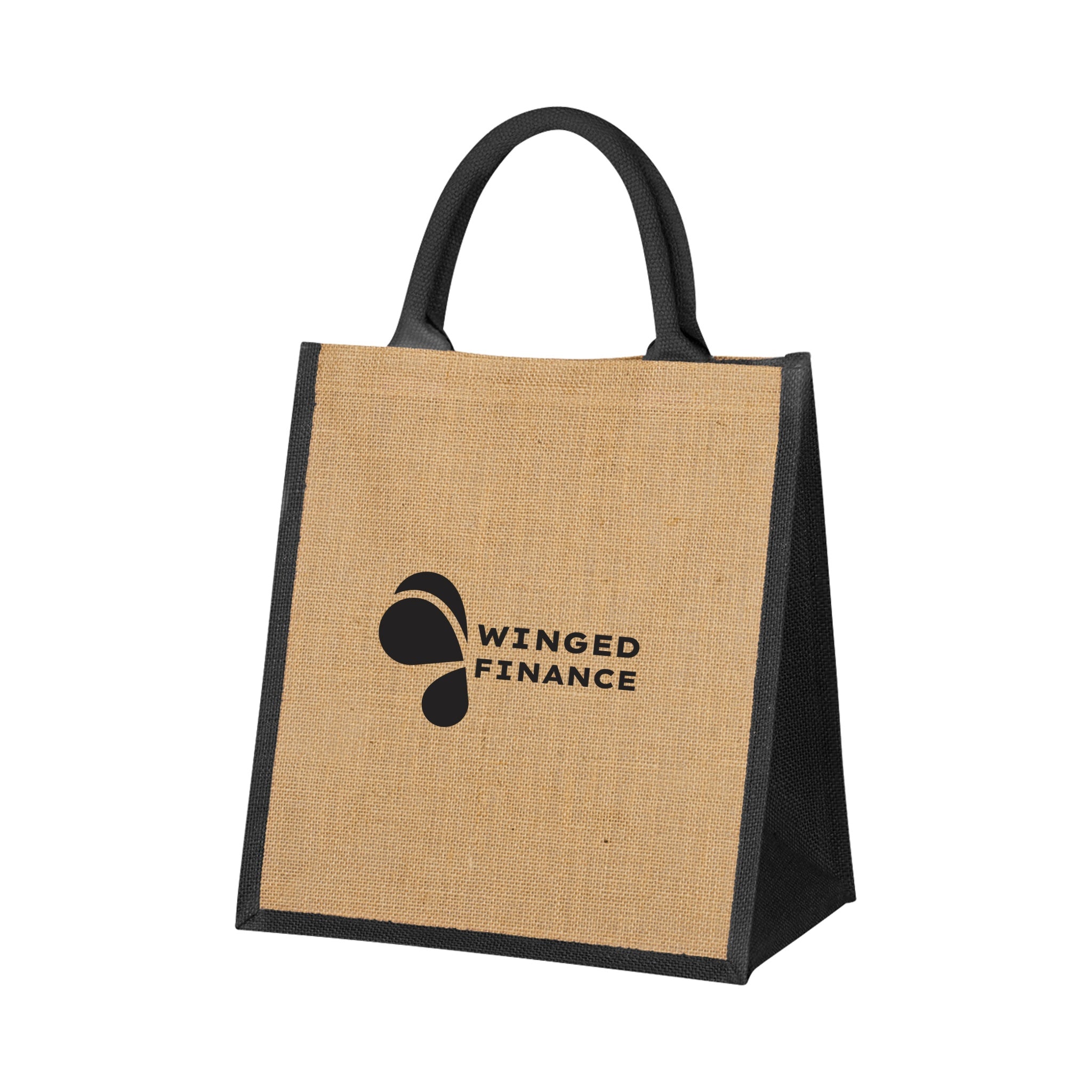 Escape Jute Tote Bag  Imprinted with Logo (Q276922)