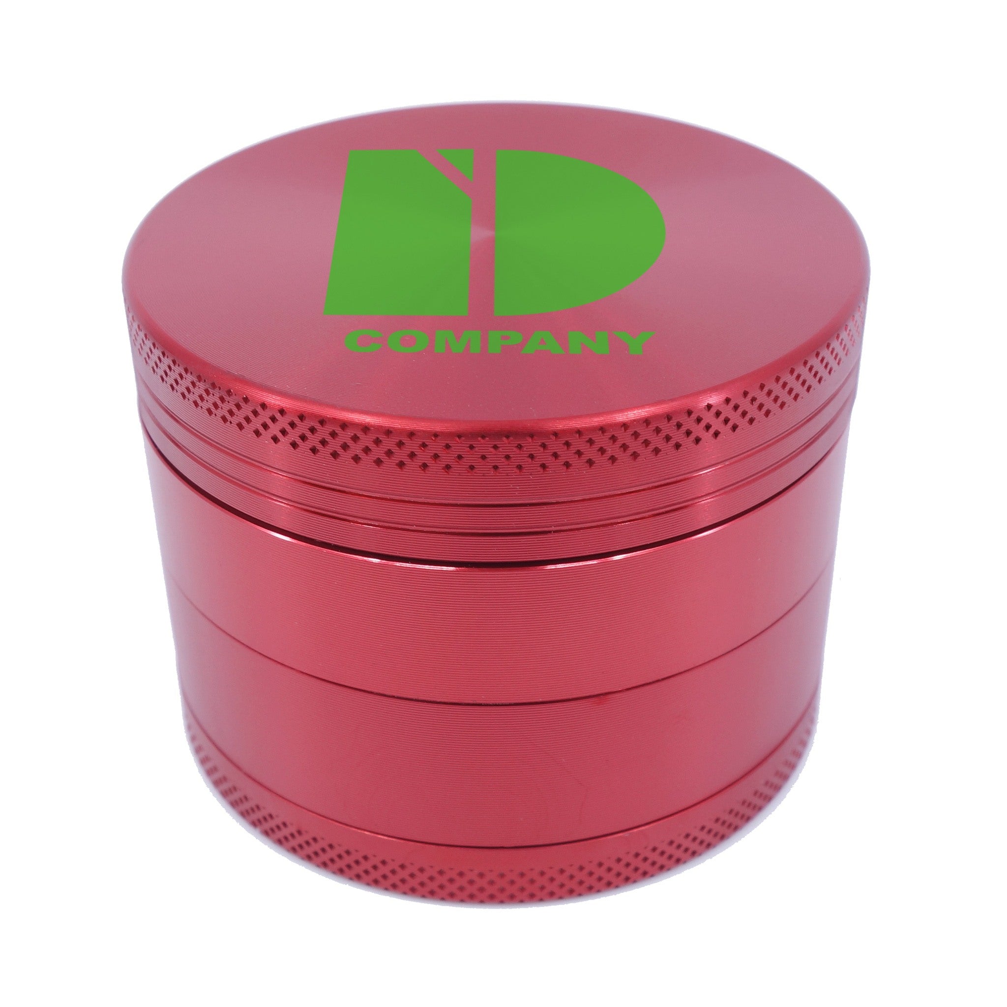 4 Part Aluminum Metal Grinder (Large)  Imprinted with Logo (Q279222)