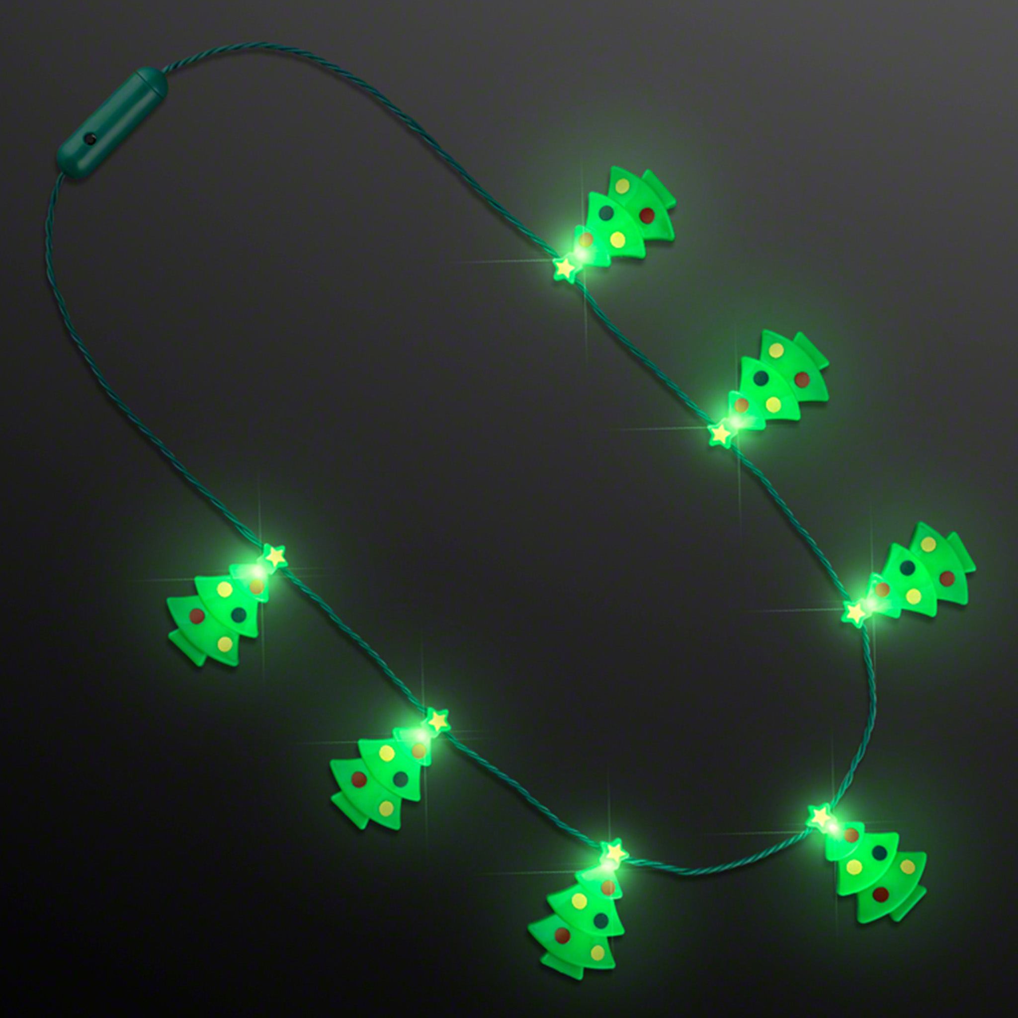 LED Christmas Trees String Light Necklace (Q283432)