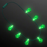 LED Christmas Trees String Light Necklace  Imprinted with Logo (Q283432)