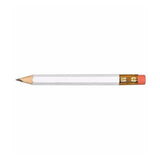Hex Golf Pencils With Erasers (Q284611)