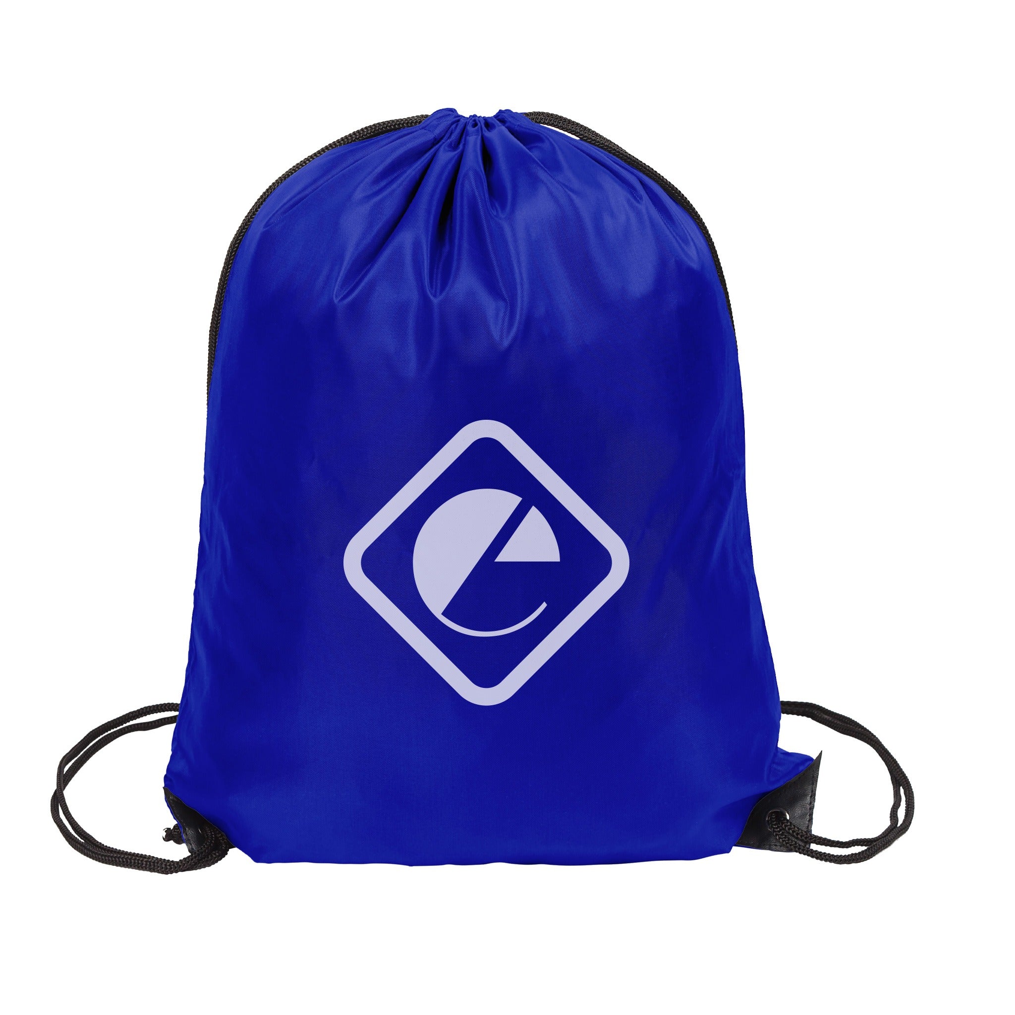 210D Jumbo Drawstring Backpack  Imprinted with Logo (Q286822)