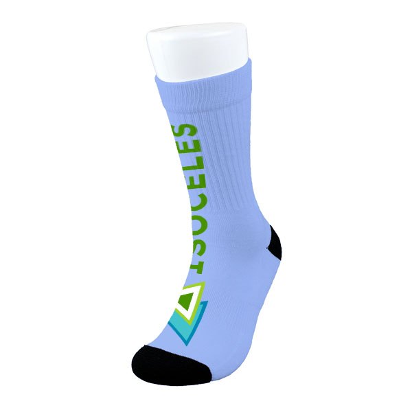 Agile II 360° Print Full Color Premium Athletic Crew Sock  Imprinted with Logo (Q287022)