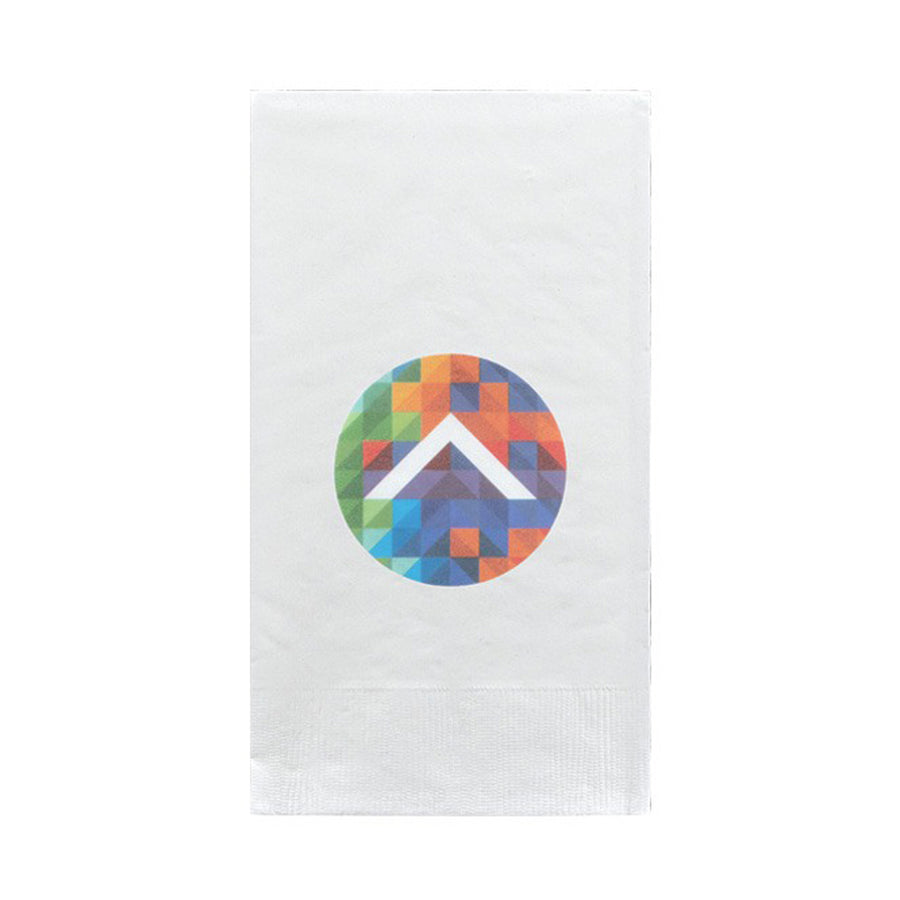White Guest Paper Towels - Full Color (Q287622)