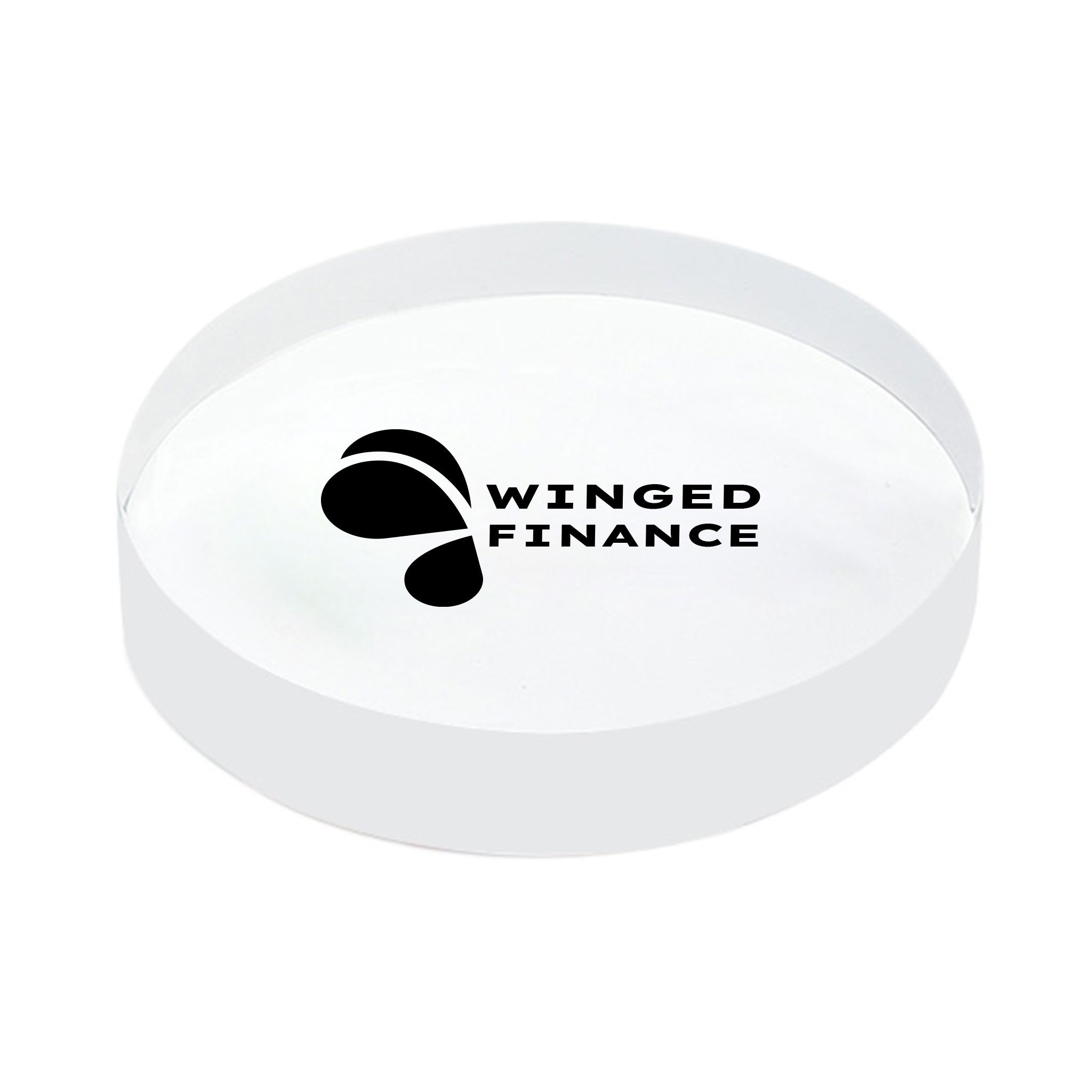 Oval Acrylic Paperweight (Q289511)