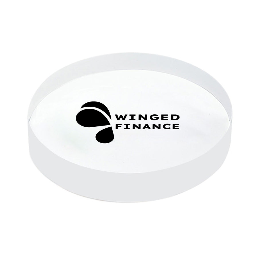Oval Acrylic Paperweight (Q289511)