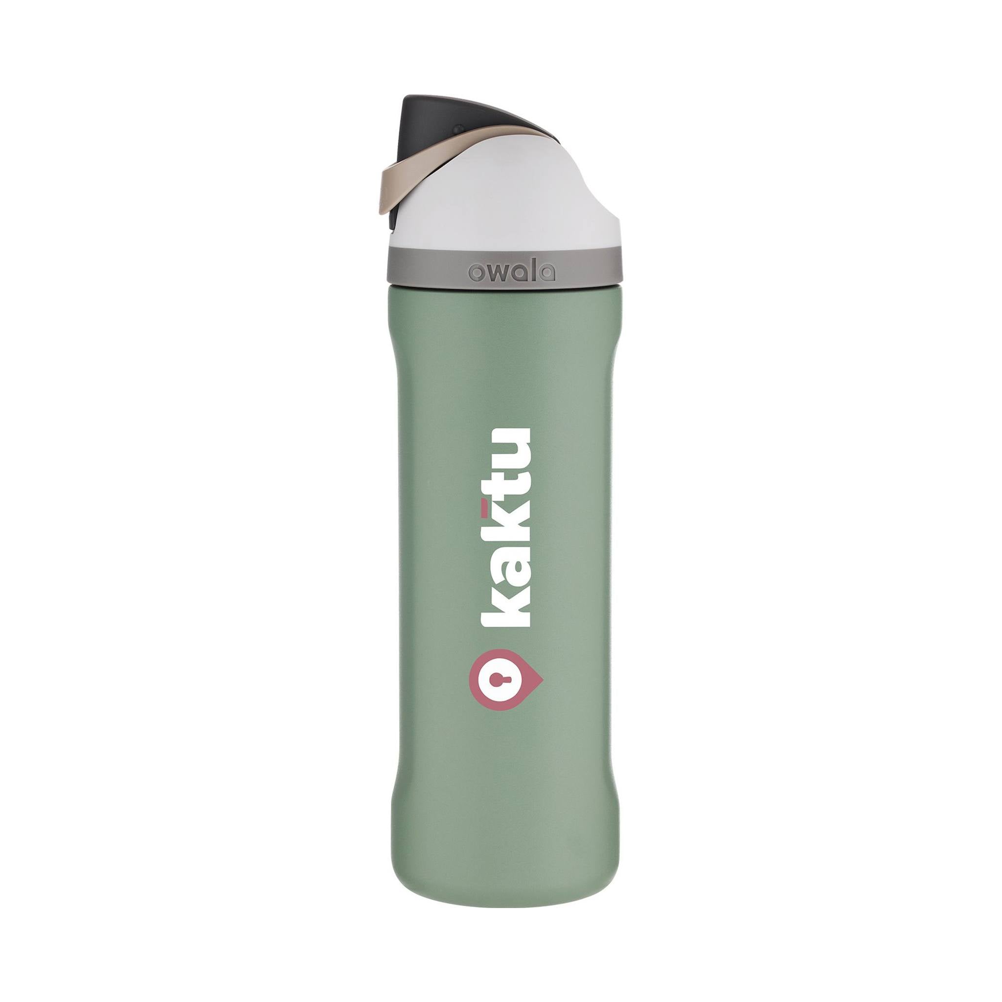Owala Freesip Vacuum Bottes - Green House  Imprinted with Logo (Q289532)